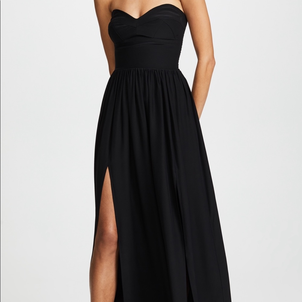 Ananda Uprichard Gisele Gown in Black.